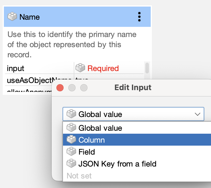 A Running Reality world is comprised of user layers, user factoids, and the baseline factoids.